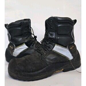 Baffin Boots Mens 12 Premium Worker Hi Viz Steel Toe Work Reflective Non Slip